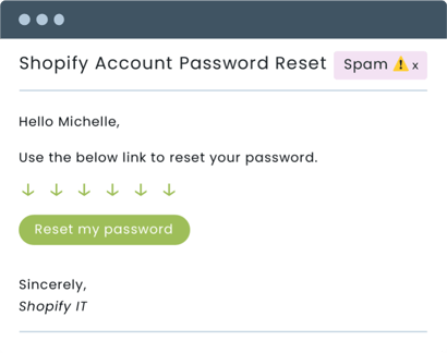 Password Reset screenshot